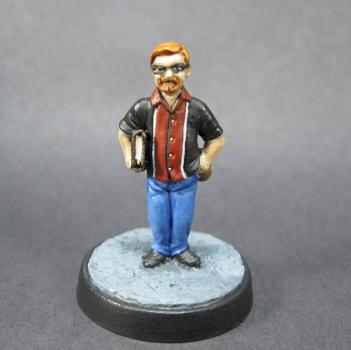 50231: Townsfolk: Geek, Reaper Bryan by mikecarrero