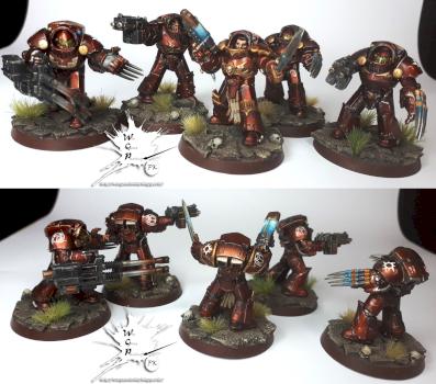 Thousand Sons Tartaros Terminators by Kova