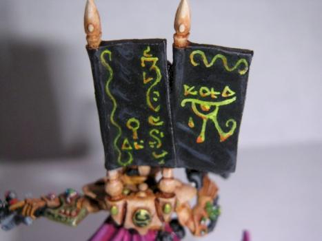 Eldar Autarch, Back Banner detail by ZenKitty13