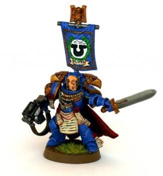 Ultramarine Captain by papayaman