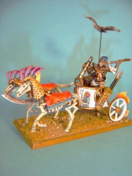 tomb kings mounted prince tutankhanut by Txutxo