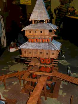 Mordheim Ruined Garrison by gnomowoto