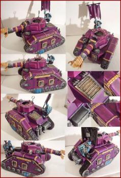 Lost And Damned of slaanesh leman russ [WIP] by hedpe88150