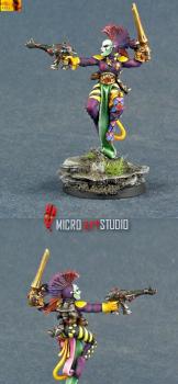 Eldar Harlequin with the Harlequins Kiss by MiG