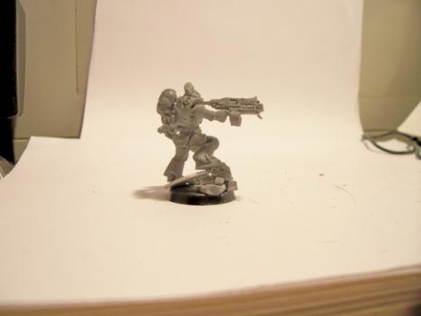 Space Wolf  Wolf Guard by wolflordkejl