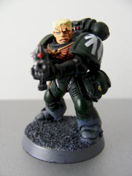 dark angel space marine trooper by commanderstorm