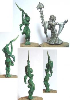 Elfa bruja/ elf witch WIP by juza