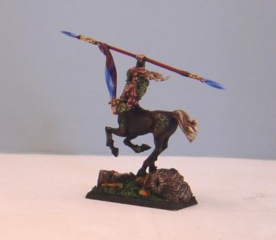 Wood Elf Wild Rider - Centaur conversion by Konstantinos