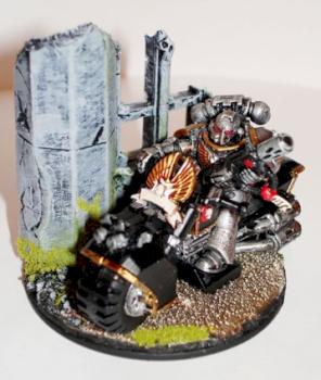 Black Templars Biker by ivincatania