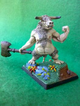 Classic minotaur lord by vintagephreak