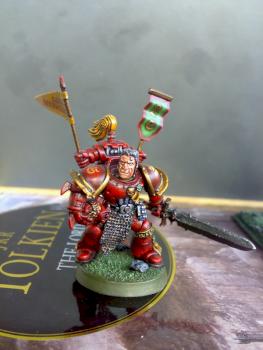 Space Marine captain by vintagephreak
