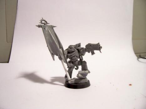 Space Wolf Totem Bearer...WIP by wolflordkejl