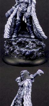 Lanyssa Nyss Sorceress Frost Elf Monochrome (Repost) by Jubilee