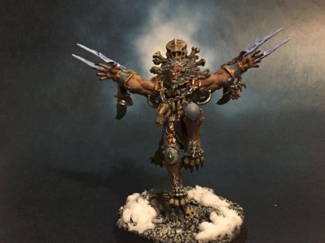 Space Wulfen Pack Leader by Just Joel