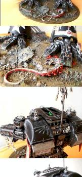 Black Templars TITAN Warhound 40k by Retribution Angel