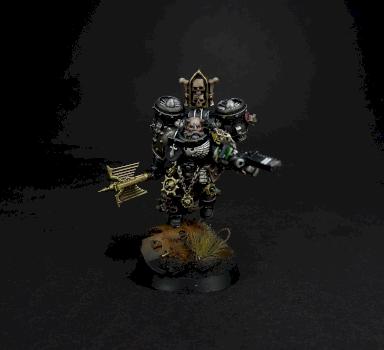 imperial fists jump chaplain by Dave paints