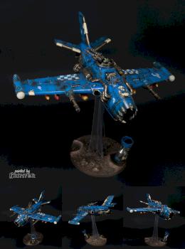 Ork DakkaJet by Grimvar