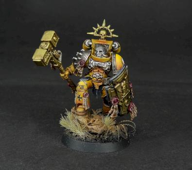 Imperial Fist Jump captain by Dave paints