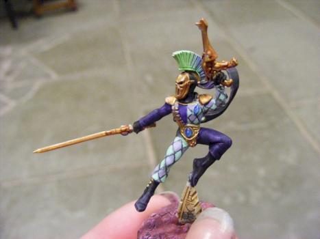 harlequin shadowsee by madgnomepainting