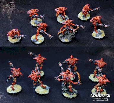 Warp Spiders by Gruumsh