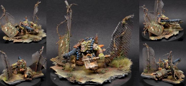 Ork Commando - Armed and Dangerous by domperignome