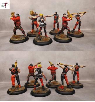 Harley Quinn & Arkham Knight Crew by KRK Mini Painting Studio