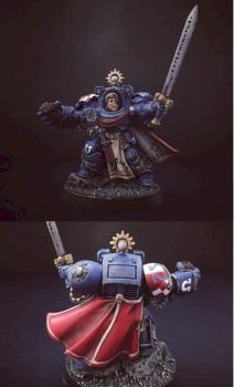 Ultramarine Terminator Captain by Just