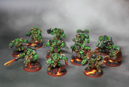Space Hulk - Salamanders Terminators by mick122