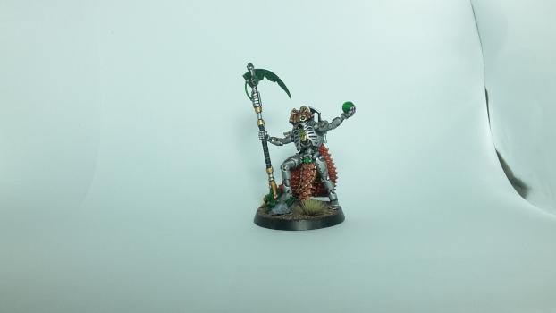 Necron Overlord by Jazvm