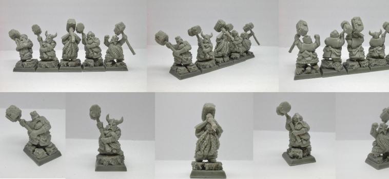 Dwarf Hammerers by Kilverane