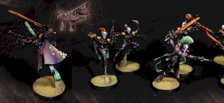 Harlequin Troupe by Gruumsh