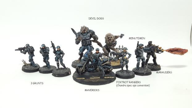 [Infinity] Usariadna army pack by tbdoh