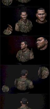 US 2nd battalion ranger Normandy 1944 (Tom Hanks) by Light_one