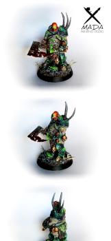 Nurgle Champion of Chaos by ArtMaDa