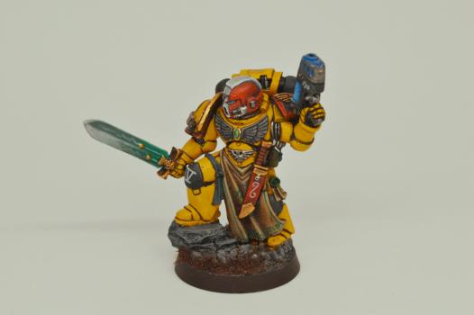 Imperial Fist Sternguard Veteran by bradshaw