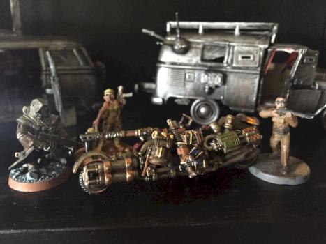 Wasteland Motorcycle by Malek the Blade