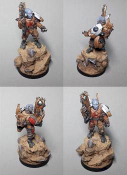Tau firewarrior by Darkscion