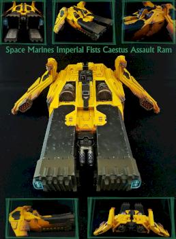 Space Marines - Caestus Assault Ram by Crissis