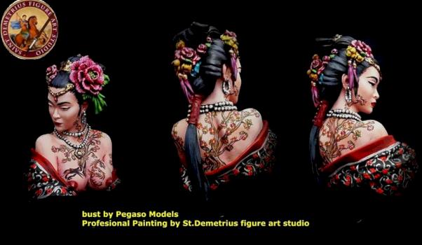 Tatoo Lady.....Scale 1/10 by st.demetrius figure art
