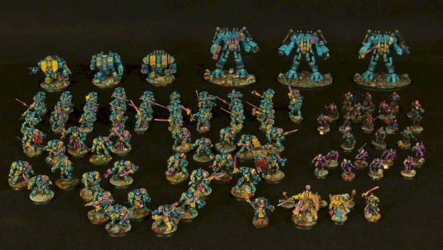 Grey Knights Army by dave663