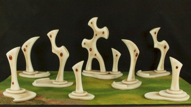 Eldar Terrain Set by dave663