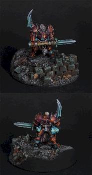 Chaos champion of nurgle by Dirty