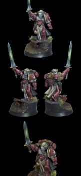 Blood angels Carmine Blades Champion by Rob.O