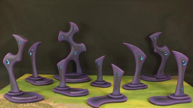 Dark Eldar Terrain Set by dave663