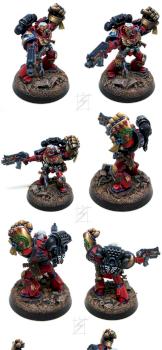 Games Day 2012 Blood Angels Captain by Skits