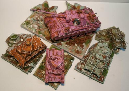 Tanks (1/100, 1/75) Zvezda by Alexander Dymov