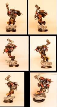 Blood Angel Death Company figure with Power Hammer by Egor