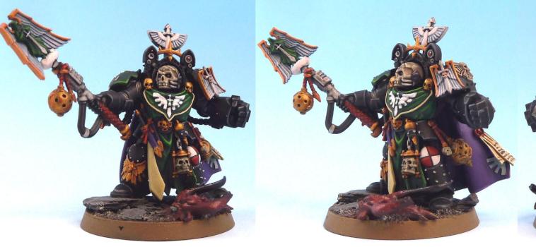 Dark Angel teminator interrogator chaplain conversion by Nicks