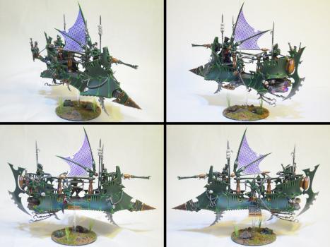dark eldar raider by Shi Vral