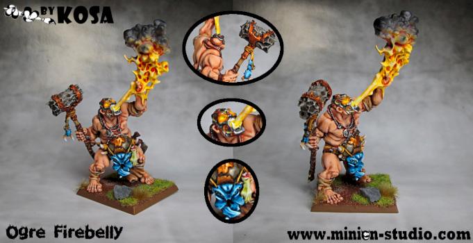 Ogre Firebelly by MinionStudio